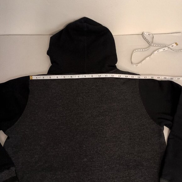 Harry Potter Hoodie Dark Gray and Black Draco Shield Adult Size S - Picture 11 of 16